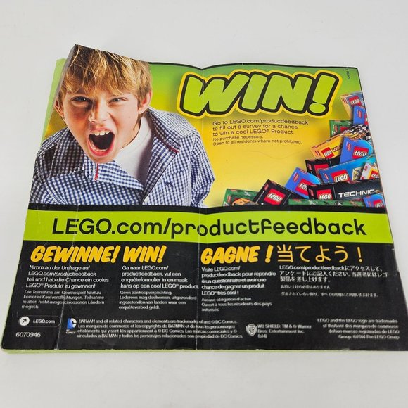 Lego Batman II DC Comics 76013-2 #2 Manual Instruction Booklet ONLY No Brick Fig - Picture 4 of 7